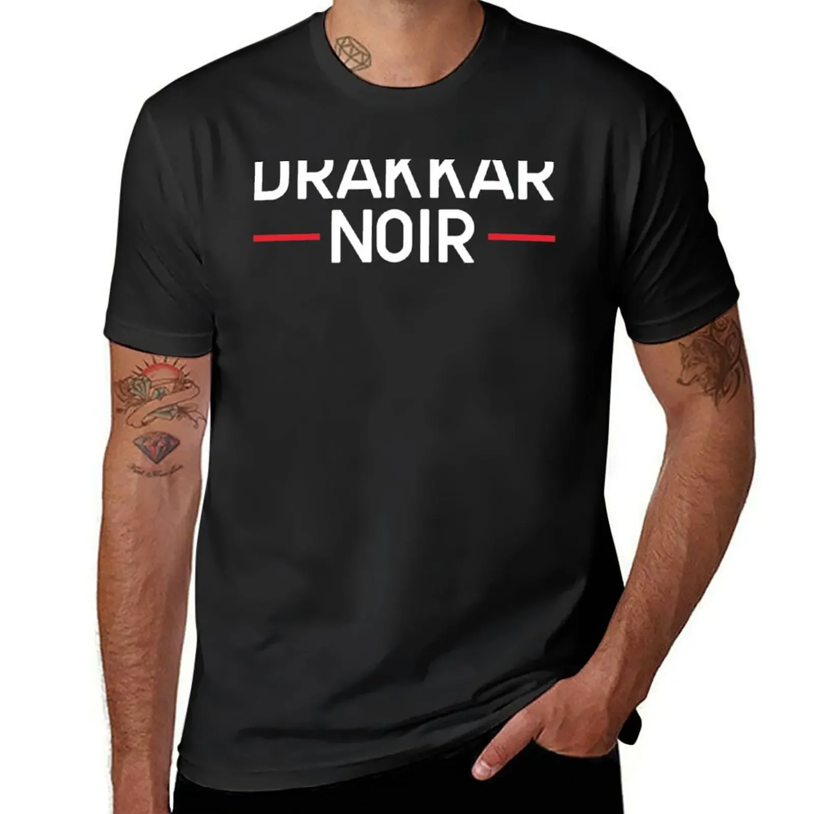 Мужская футболка для тренировок drakkar noir Essential винтажная одежда размера выше