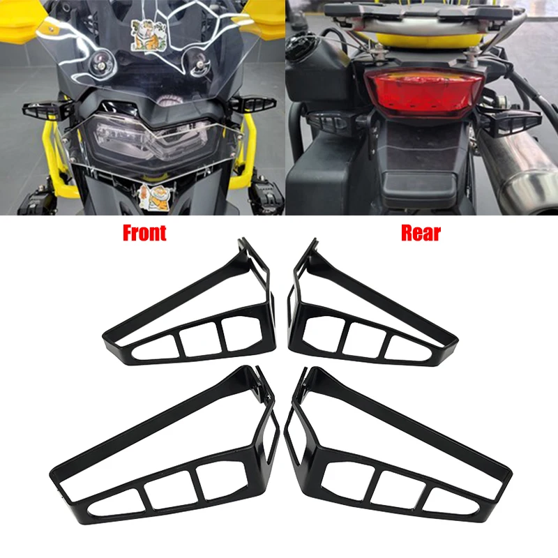 For BMW R1250GS LC ADV R1250 GS Adventure R1250GSA 2021 2022 Motorcycle Front Rear Turn Signal LED Light Protection Cover Shield