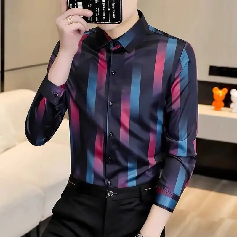 Mens Working Office Wear Shirt A64