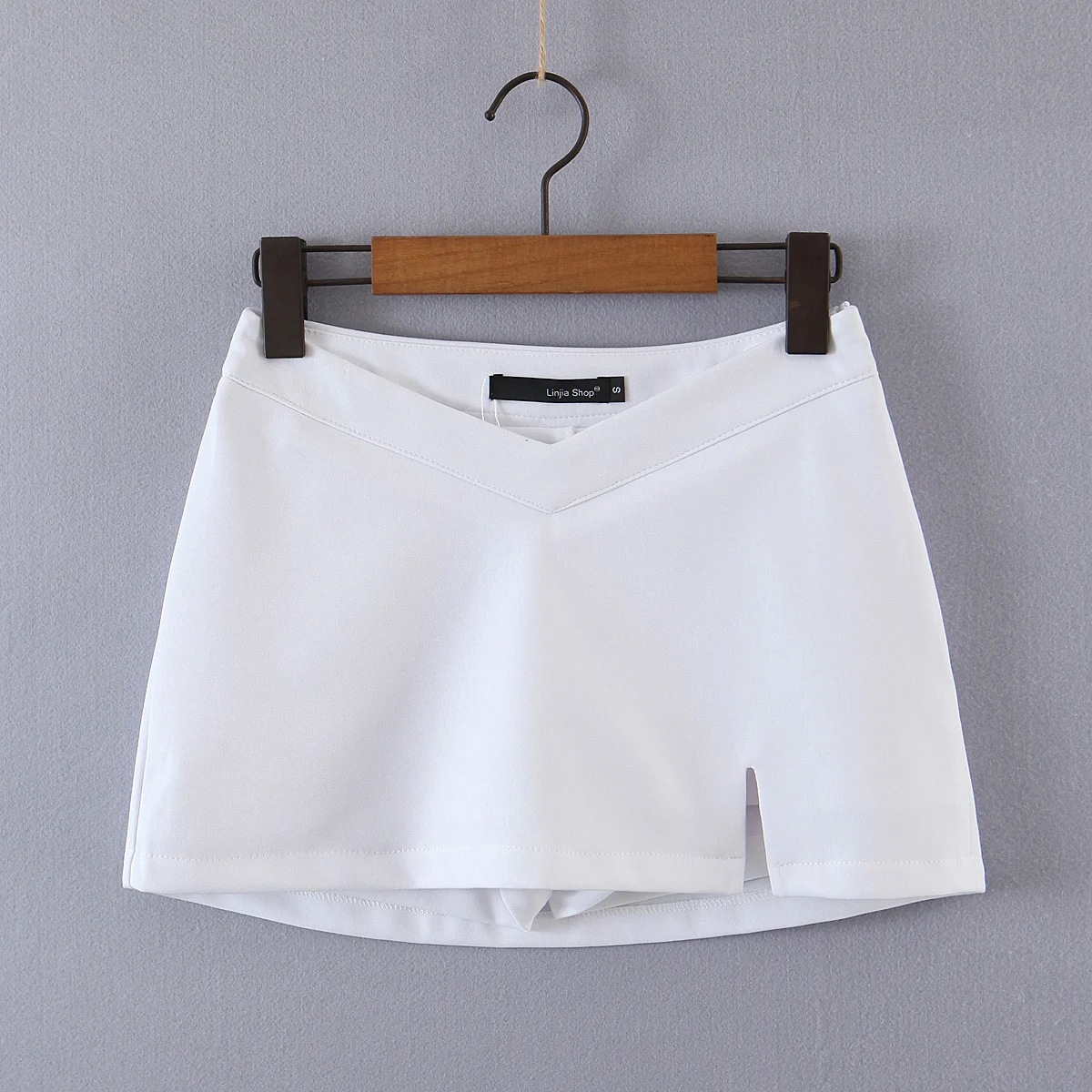 

JC·KILIG 2022 summer new women's white slim Mini Skirt L9993