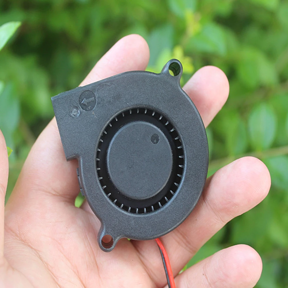 2 шт. мини 5015 Турбовентилятор охлаждающий вентилятор DC 5 в Бесщеточный