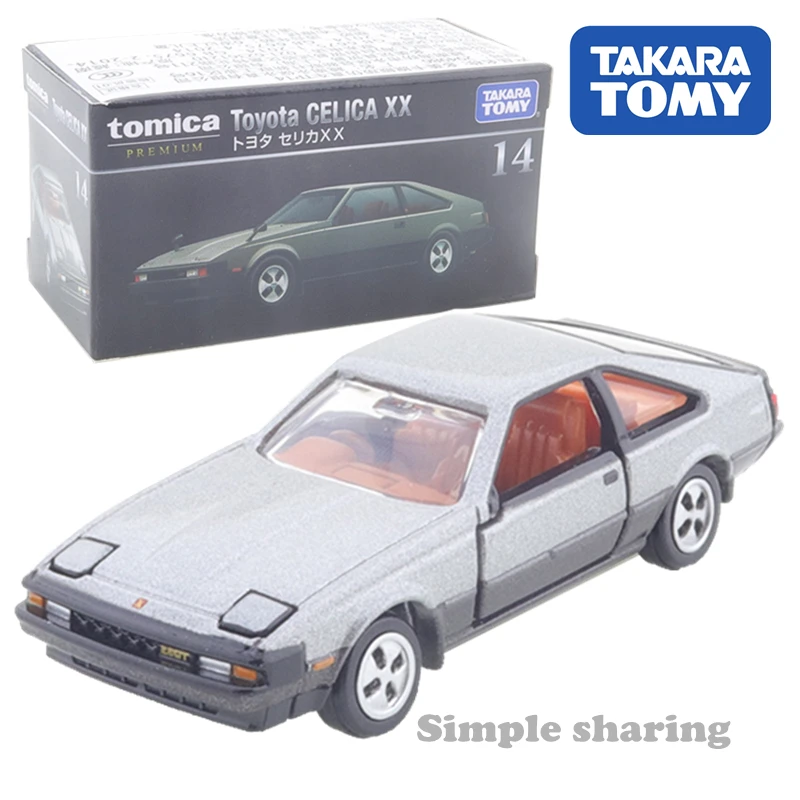 

Takara Tomy Tomica Premium 14 Toyota CelicaXX 1:62 Car Alloy Toys Motor Vehicle Diecast Metal Model
