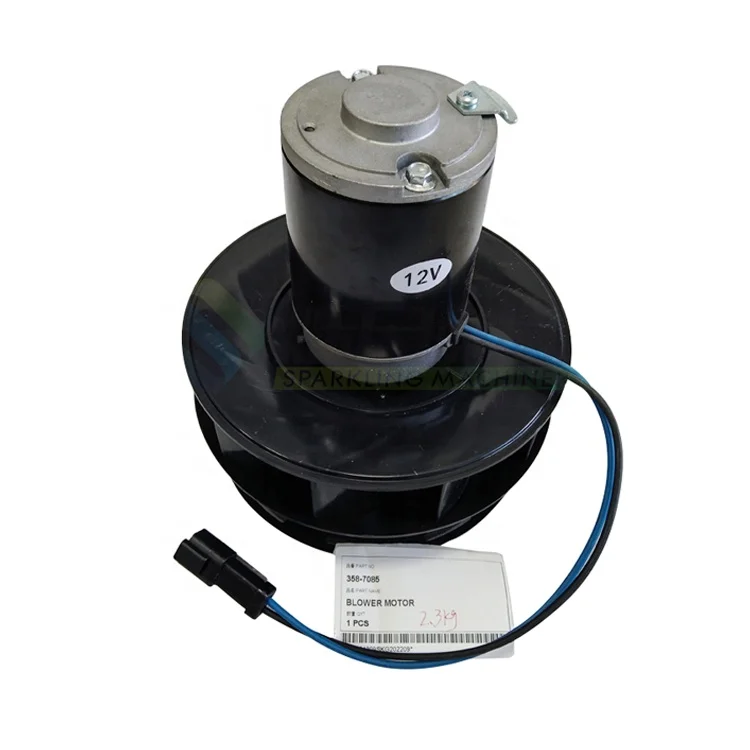 Экскаватор 358-7085 414E 428F Деталь оборудования 3587085 CA Двигатель вентилятора