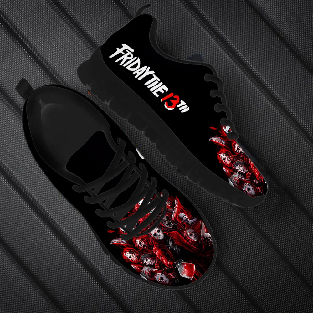 

Модные брендовые туфли INSTANTARTS на плоской подошве, классические Нескользящие повседневные кроссовки с ужасным рисунком для женщин и мужчин, Противоударная обувь