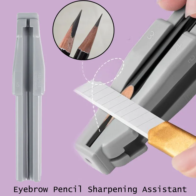 

New Microblading Eyebrow Pencil Sharpener Eyebrow Pencil Sharpening Tip Thin Tool for Semi-Permanent Eyebrow Makeup Profiler Pen
