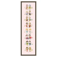 world collection cross stitch kit cotton thread 18ct 14ct 11ct pink canvas stitching embroidery diy