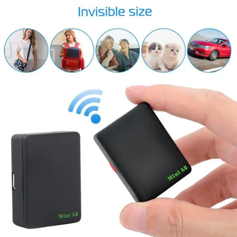 Portable GPS Tracker Smart Mini A8 Global Locator Vehicle Bike Car GSM/GPRS/GPS Kids Family Pet Tracking