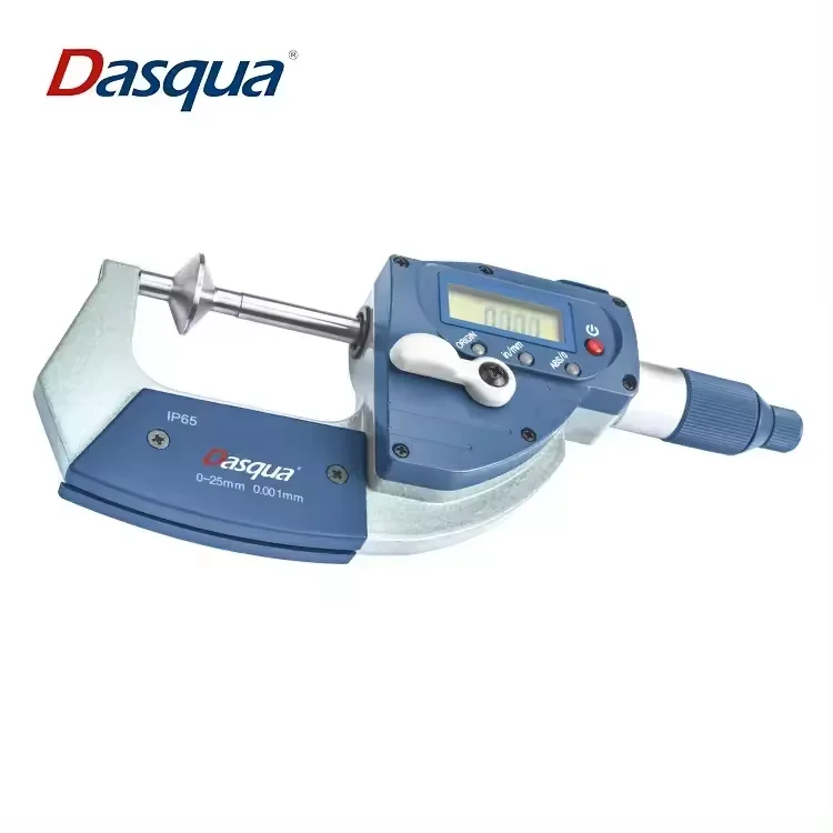 Dasqua IP65 Водонепроницаемые цифровые дисковые микрометры с быстрым перемещением