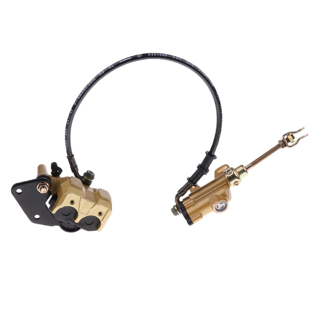 

Hydraulic Rear Disc Brake Caliper System&Pads for 110cc Quad Bike ATV