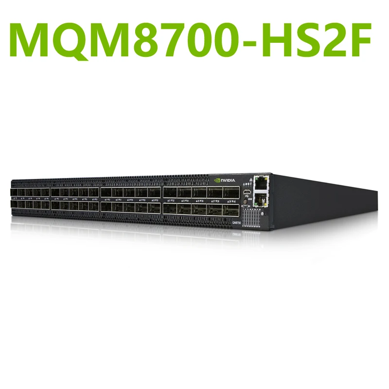 Фото Коммутатор NVIDIA Mellanox MQM8700-HS2F Quantum HDR InfiniBand 1U с 40 портами HDR 200 Гбит/с и общим пропускным способом 16 Тбит/с №4