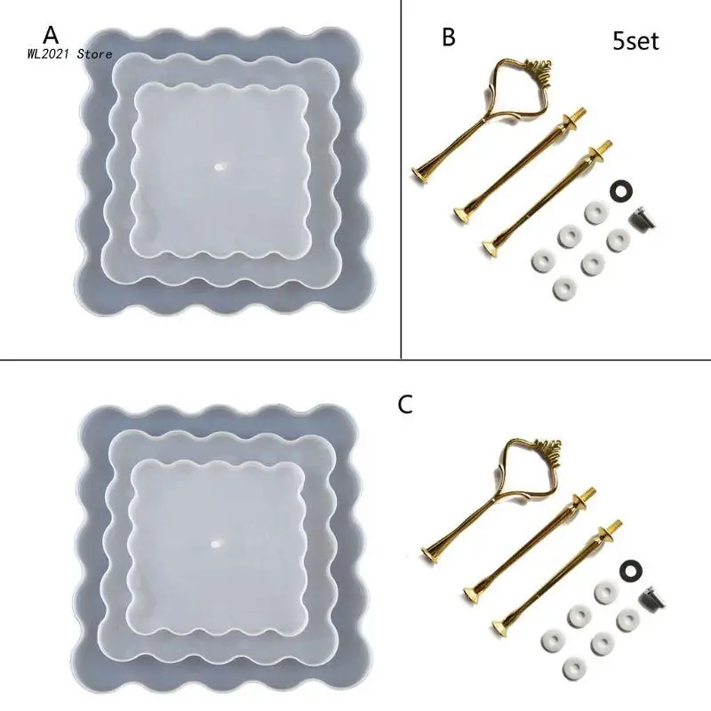 

Большие квадратные формы, пластиковые подставки, силиконовые подносы для фруктов