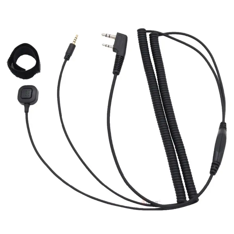 

Dropship Bluetooth-compatible Headset Connecting Cord Cable for UV-5R UV-82 GT-3 Two Way Handheld Radios and Headsets