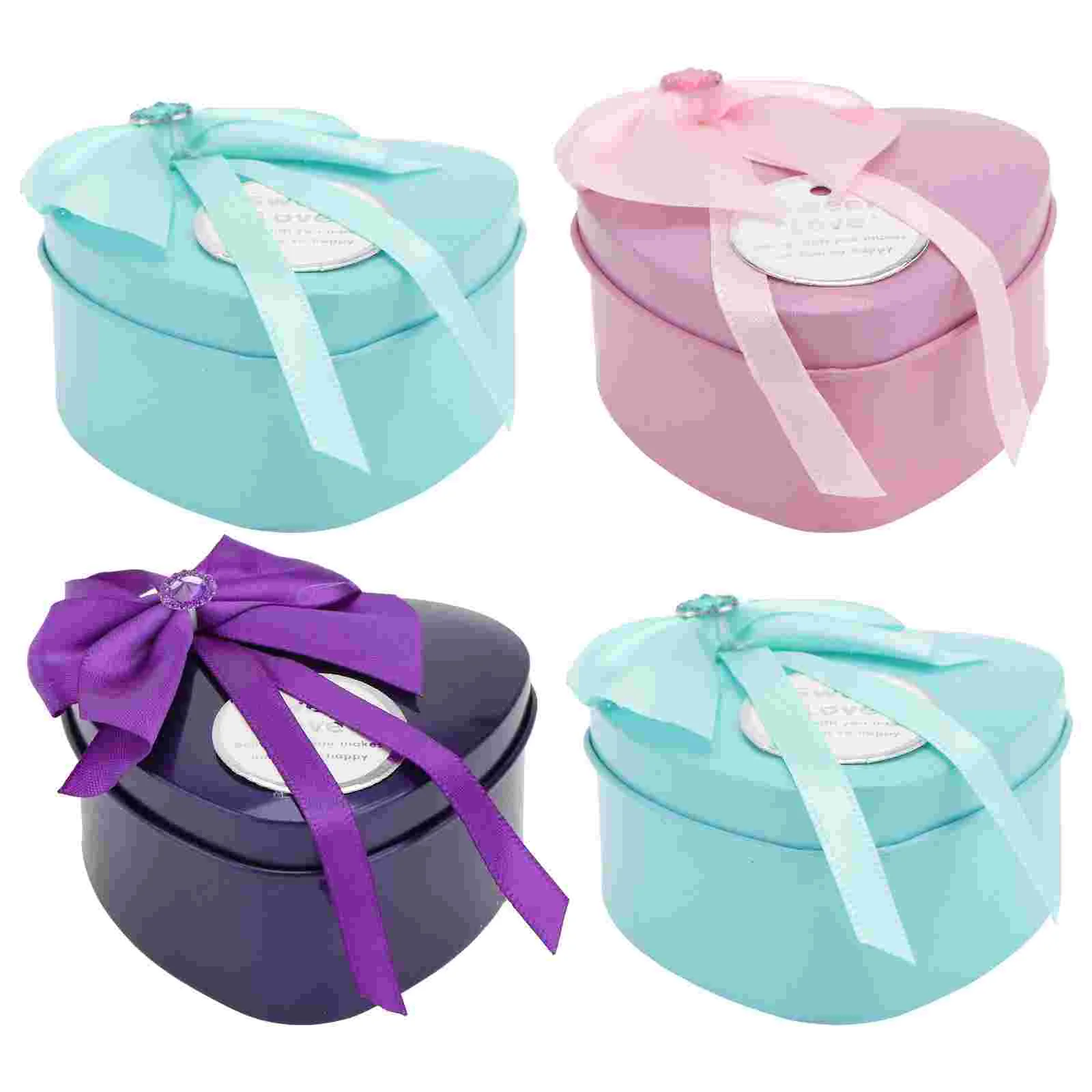 

4Pcs Soap Rose Flower Gift Box Soap Gift Box Gift Box Present Box Soap Rose Gift Box for Gift