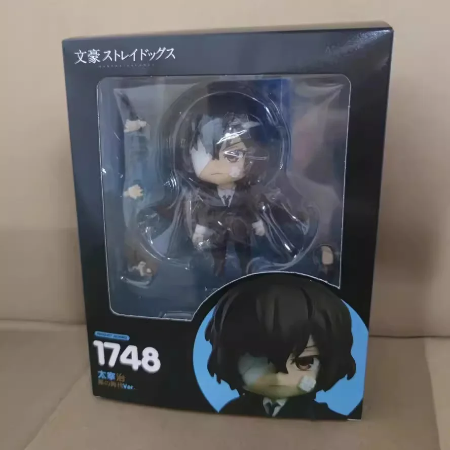 10 см аниме Bungo Stray Dogs dazai osamu Q версия совместные сменные фигурки ПВХ модель статуя