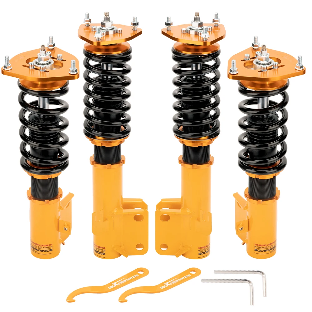 

maxpeedingrods Coilover Lowering Shock Struts On Sale For Subaru Impreza WRX STi GC8 Damper Shocks 1993-2001 24 Levels