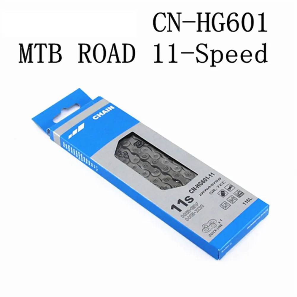 

Bicycle Bike Chain 9/10/11 Speed for Shimano HG53/54/95/701/901 Mountain Bike Chain With Missing link Bicycle Accessories
