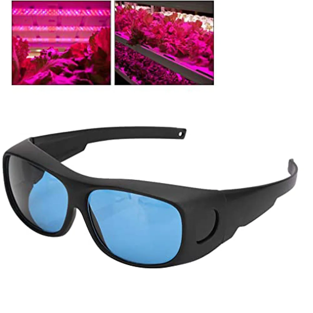 

Indoor Hydroponics Anti UVA and UVB Grow Room Glasses Goggles with Glasses Case