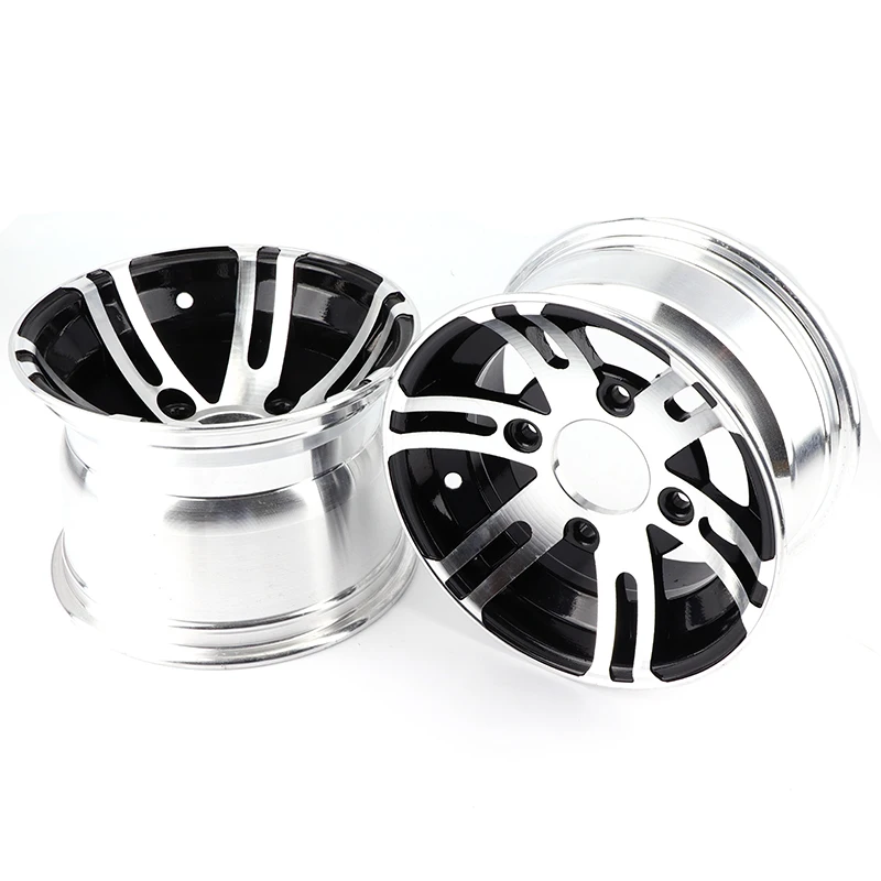 2 pcs/lot 10 inch aluminum alloy wheels front/rear rims for ATV Go Kart Dirt Pit Bike UTV Buggy Accessories