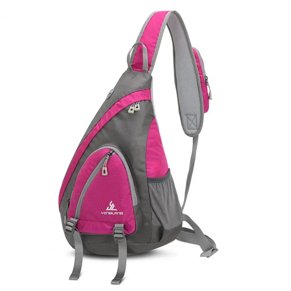 

Shoulder Messenger Bag Practical Adjustable Strap Breathable Portable Earphone Hole Crossbody Bag for Travel