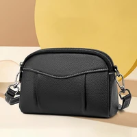 korean fashion trend sling shell designer handbags womens genuine leather hobo casual vintage tote shoulder bags for girl lady