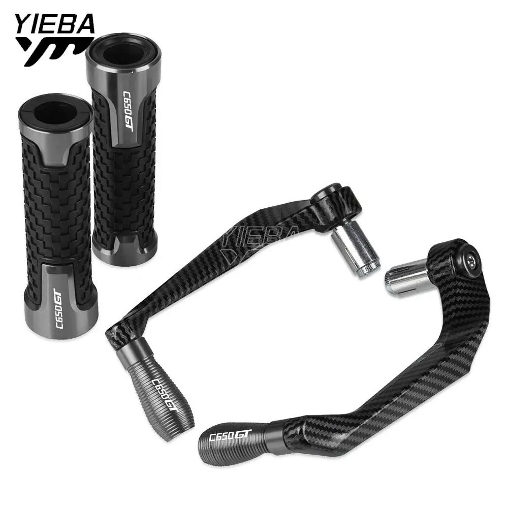 

Motorcycle Handlebar Grips Handle Bar and Brake Clutch Lever Guard Protection For BMW C650GT C650 GT 2011 2012 2013 2014 -2017