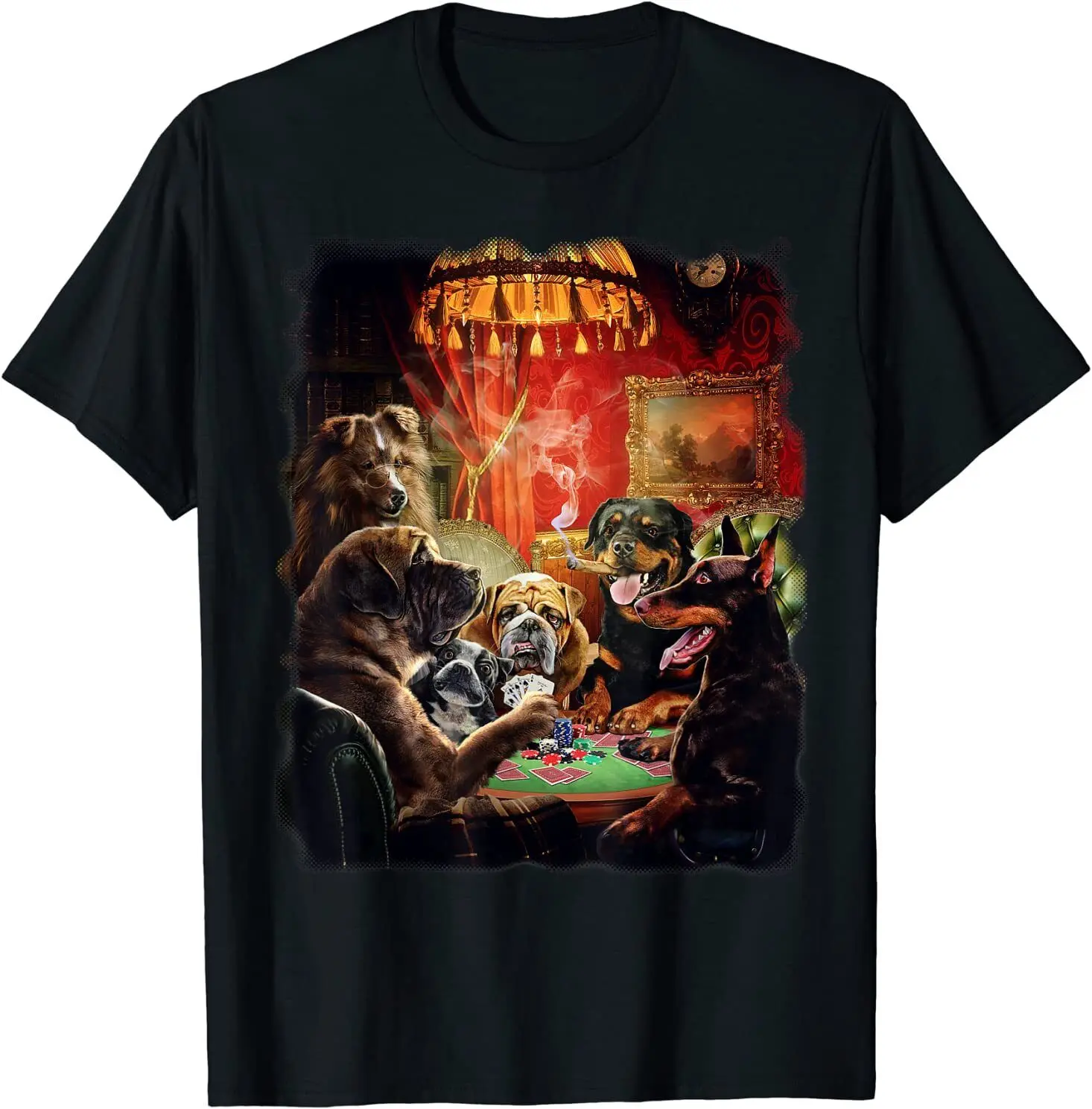 

Футболка мужская хлопковая с круглым вырезом, Повседневная рубашка с коротким рукавом, топ в стиле Харадзюку, с принтом «игральные карты покера», Размеры S 5XL