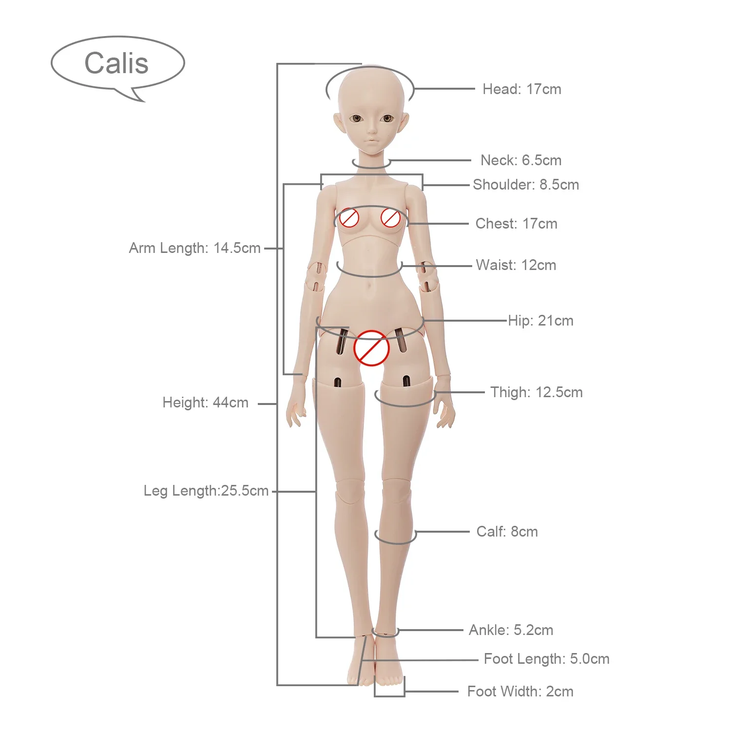 Подсолнух Joybjd Calis A Bjd Doll 1/4