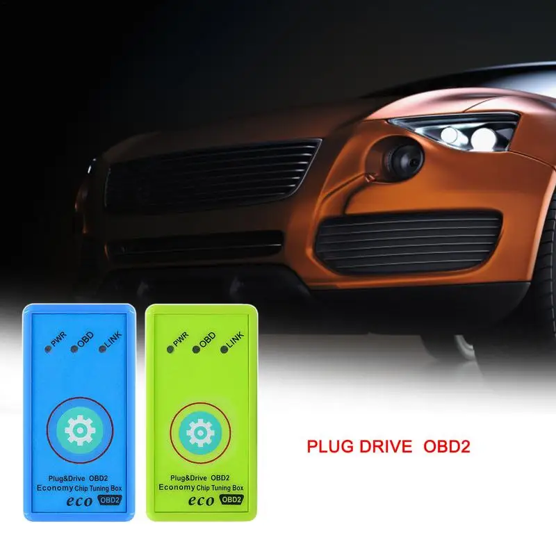 OBD2 Chip Tuning Box OBDII Interface Plug And Drive OBD For Diesel Save More Torque Power Than Nitro OBD2 Eco OBD2 New  - buy with discount