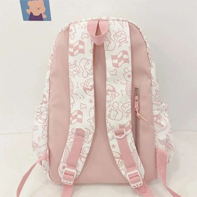 

Japanese Style Laptop Backpack Large Capacity School Bag Book Bag