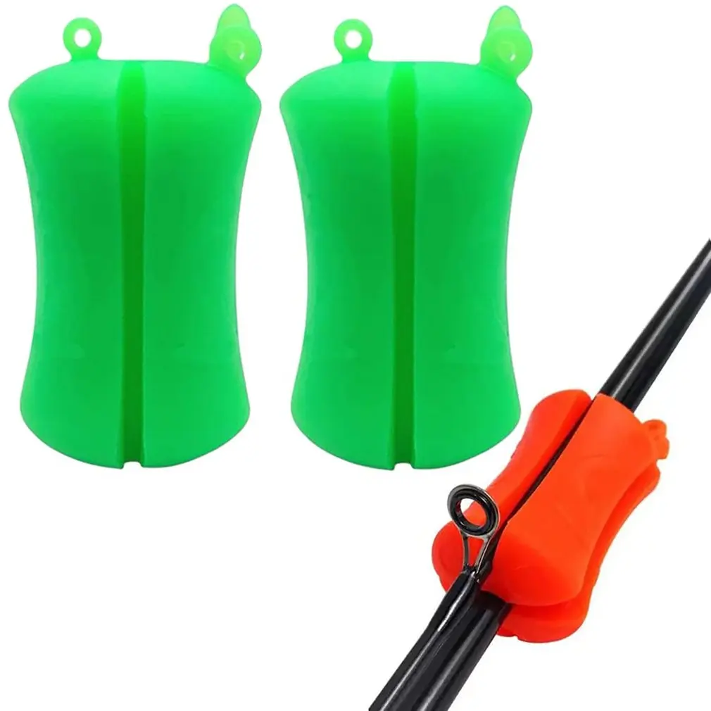 

Рыболовная удочка с фиксированным шариком, зажим для удочки, многофункциональный жгут, аксессуары для рыбалки для удочки