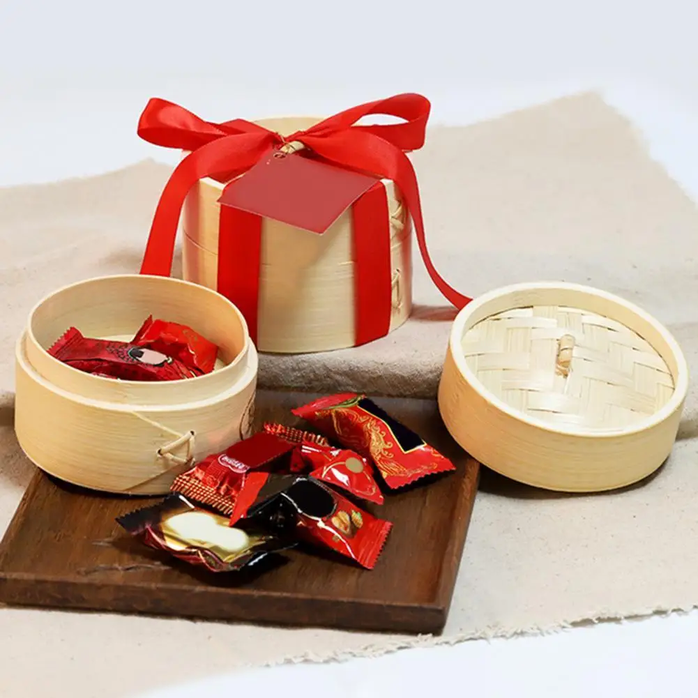 

Bun Steamer Basket Decorative Reusable Bamboo Steamer Asian Kitchen Bamboo Steamer Basket for Kitchen Bamboo Steamer