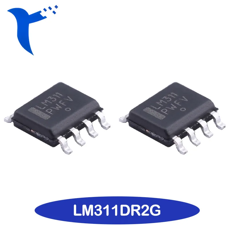 Новый оригинальный LM311DR2G экран LM311 чип SOP8 КОМПАРАТОР IC