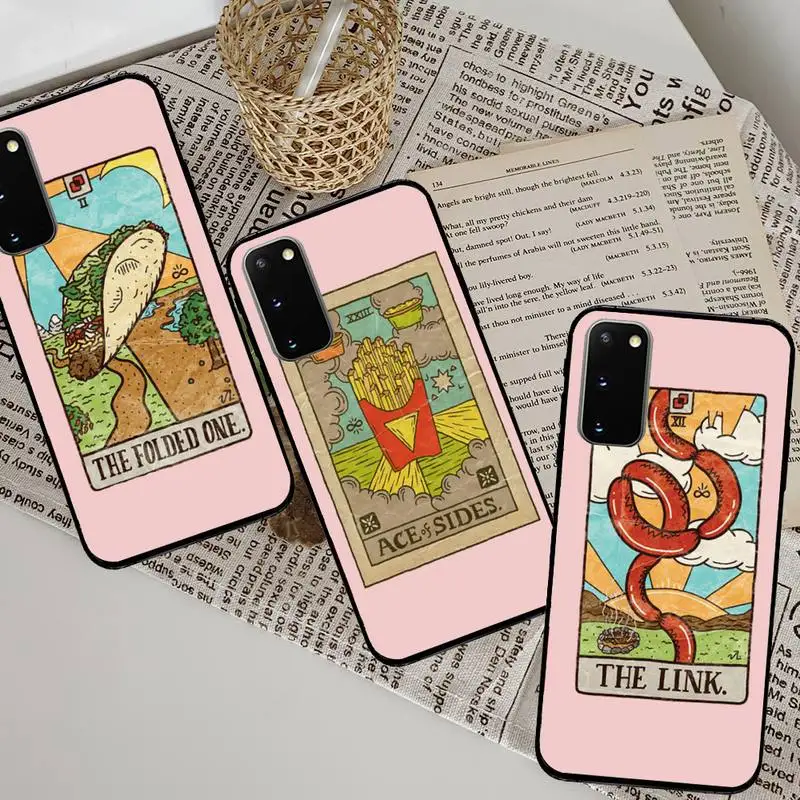 

Egypt Mysterious Tarot Divination Phone Case For Samsung Galaxy S7 Edge Plus S9 S20Plus S20ULTRA S10lite S225G S10 Case