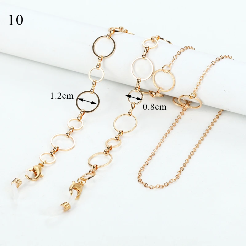 Новинка 2022 модная искусственная Золотая маска подвесная цепочка круглая в форме