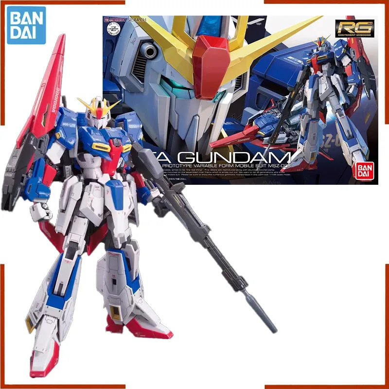 Комплект модели Bandai Gundam RG 1/144 MSZ-006 Zeta Z коллекция аниме-фигурок мобильный костюм