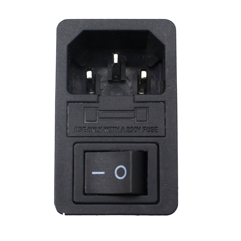 FAMCDI Кулисный переключатель с предохранителем 10А красный