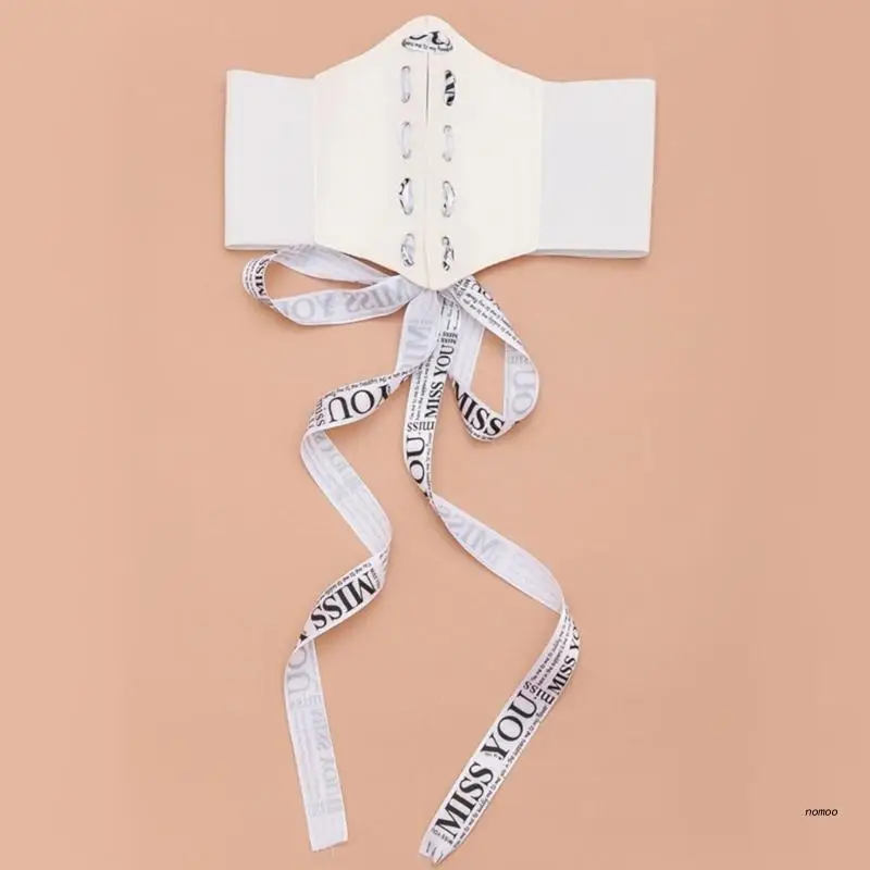 

Elastic Belt Corset Decorative Belts For Women Dresses Wide Dress Shaping Girdle