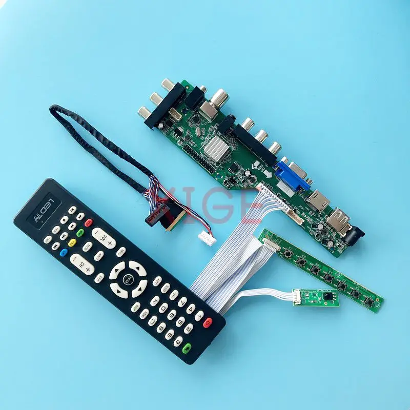 Fit BT101IW01 BT101IW03 плата контроллера матрица ноутбука 2AV + USB + DHMI + VGA 1024*600 LVDS 40 Pin 10,1 