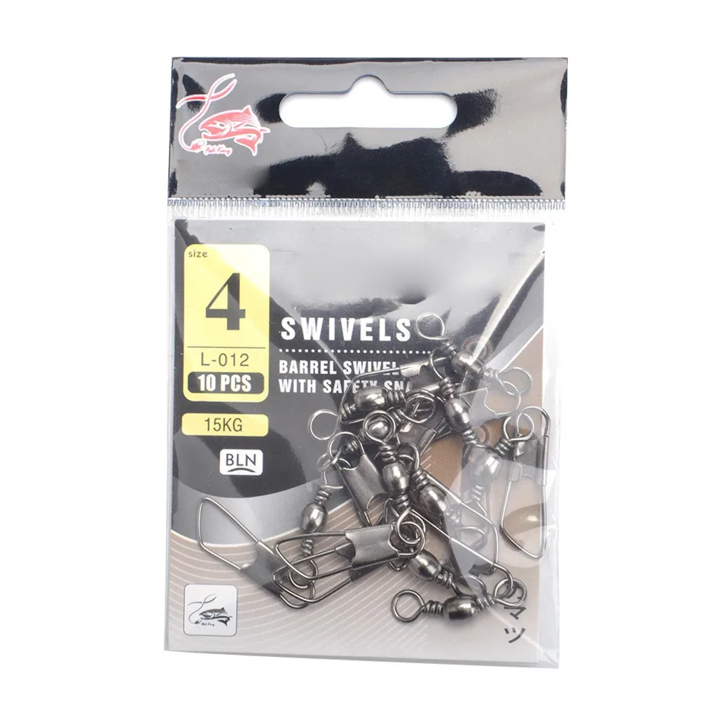 Нержавеющая сталь с оснащением рыболовный крючок вертлюги для приманки