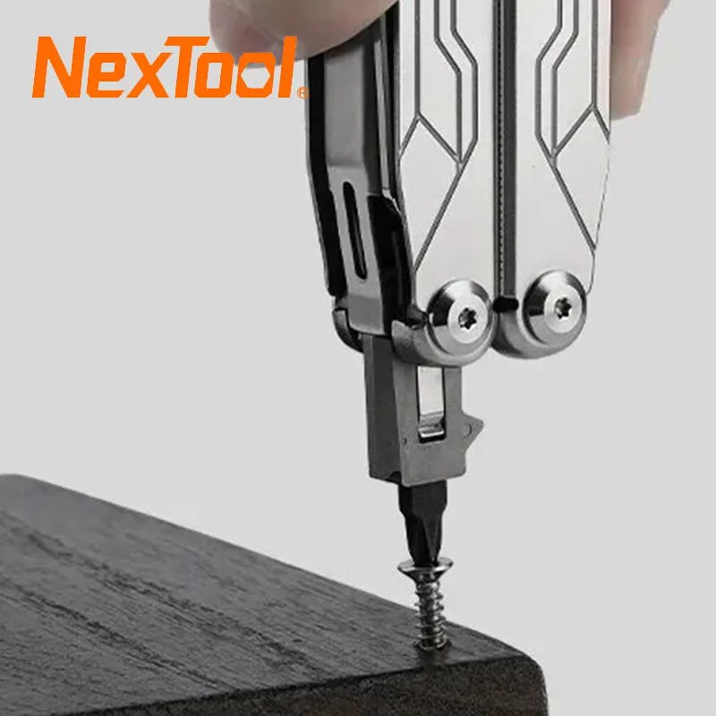 Фото Многофункциональный инструмент NexTool Flagship Captain 19 в 1: плоскогубцы, карманный нож, складной мультитул для кемпинга, походов и выживания №1