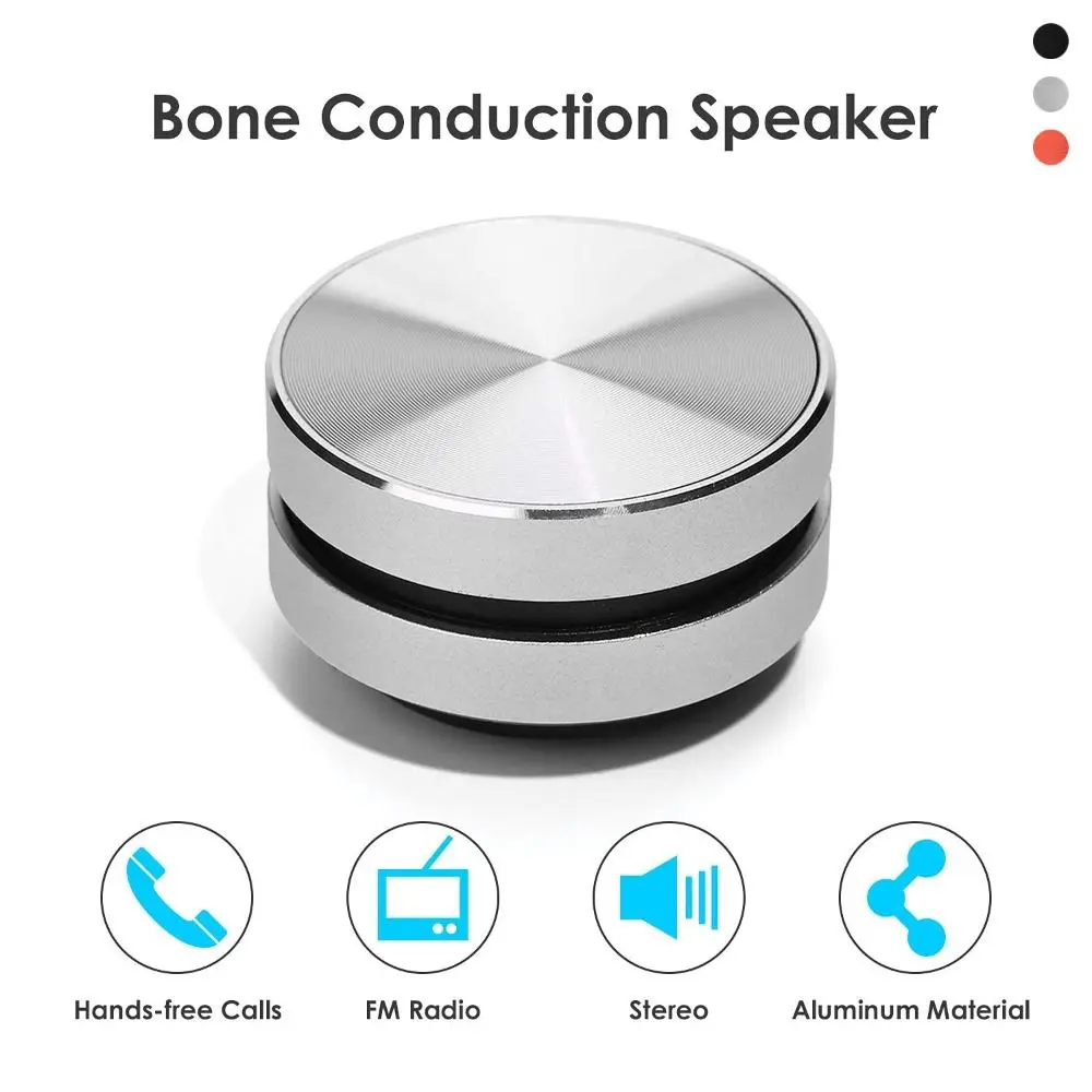 Мини-динамик с костной проводимостью стереозвук магнитное FM-радио