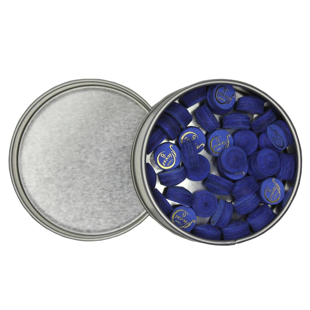 Наконечники для бильярдного кия твердость M H дополнительный синий коричневый