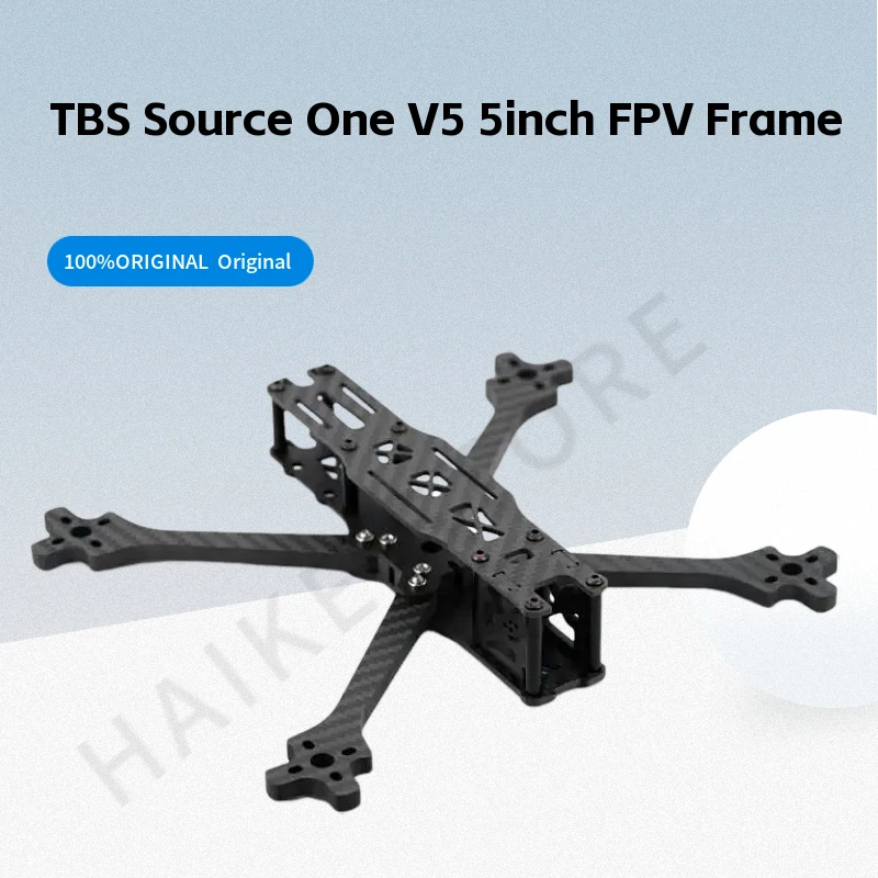TBS SOURCE ONE V5 Wide-stance X Carbon Fiber 5inch FPV Frame Kits for Freestyle 5 inch 7 Original