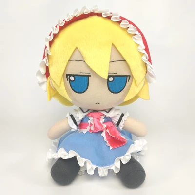 

20cm Anime TouHou Project Cosplay Alice Fumo Cute Cartoon Dress Up Maid Outfit Plush Doll Birthday Present Gift