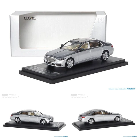 AR BOX в наличии 1:64 S680 Haute Voiture, Современная индивидуальная коллекция литых под давлением моделей автомобилей, миниатюрные игрушечные машинки