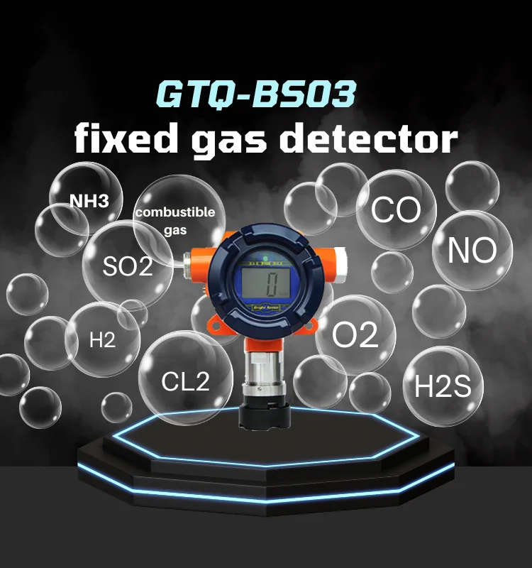 GTQ-BS03 Многогазовый детектор для промышленной комплексной безопасности
