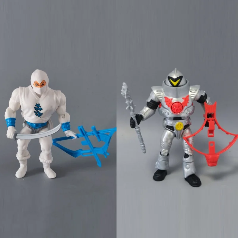 Оригинальная гигантская бесшовная белая кукла-ниндзя Hotpot Warrior в стиле ретро 5