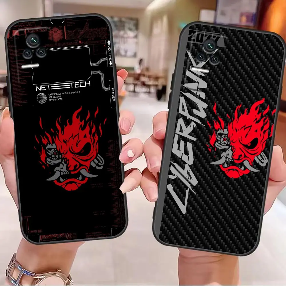 

Hot Game C-Cyberpunkes Cartoon Case For Redmi K50 K40S K40 Gaming Pro Plus 10 (India) 10C 10 9T 9C 9A 9 8A 8 7A 7 6A 6 Pro Cover