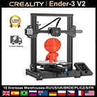 3D-принтер Creality Ender 3 V2, Модернизированная Бесшумная материнская плата для печатной платы со стеклянной платформой, ЖК-экраном