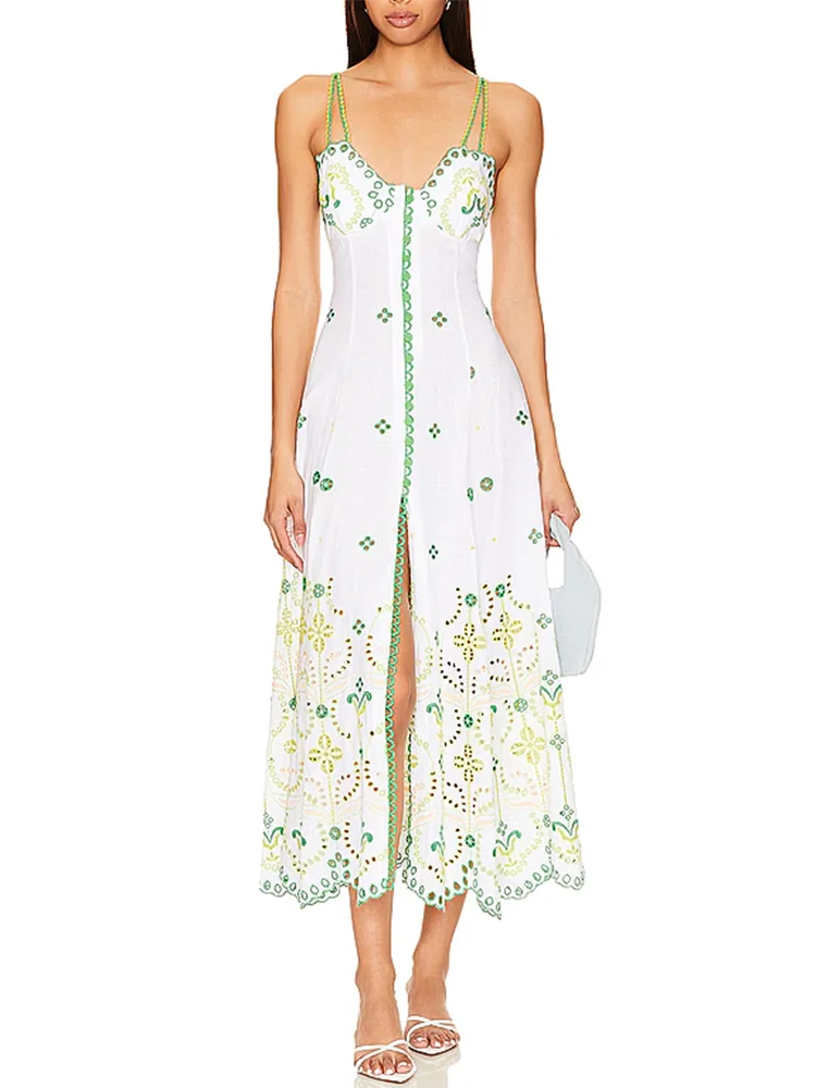 VGH Colorblock Платье из хлопка для женщин